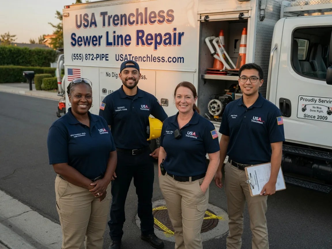 Sewer Line Repair company in Romney, IN